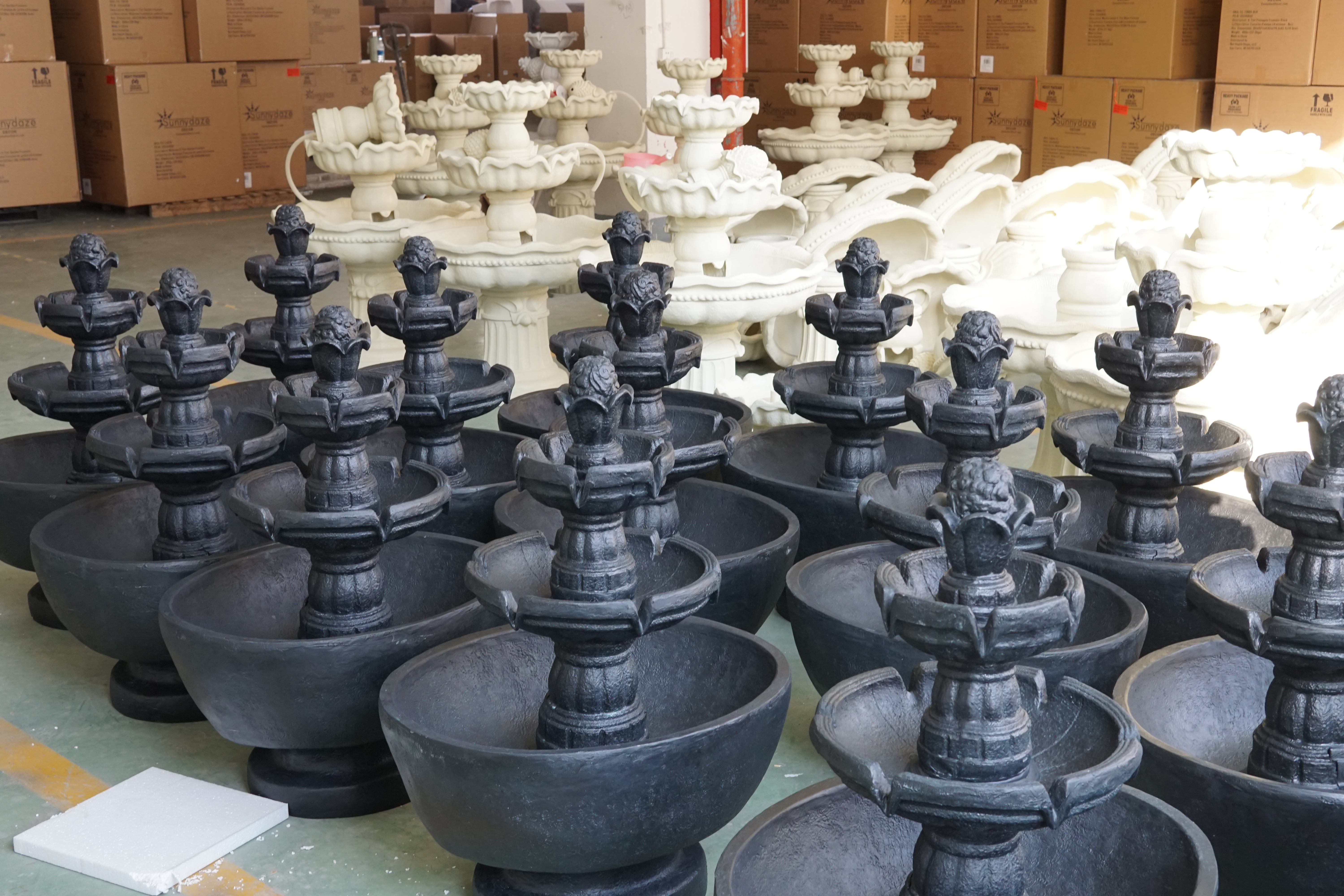Tiered Fountains Mass Production
