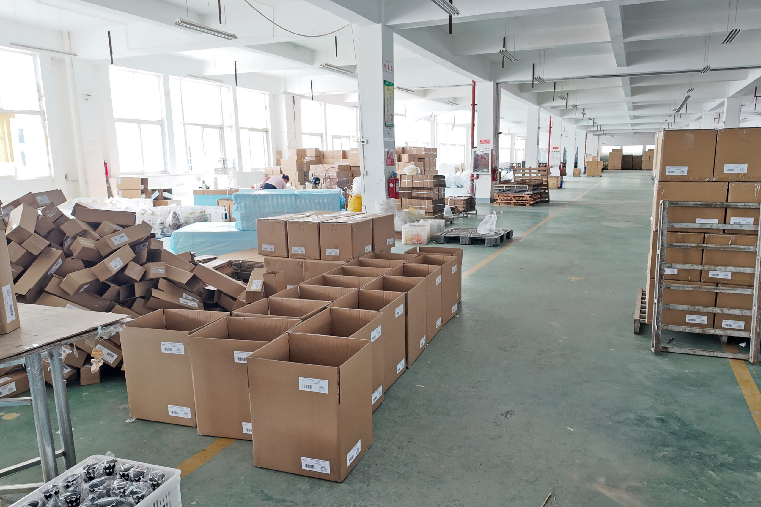 Packaging & Staging Area