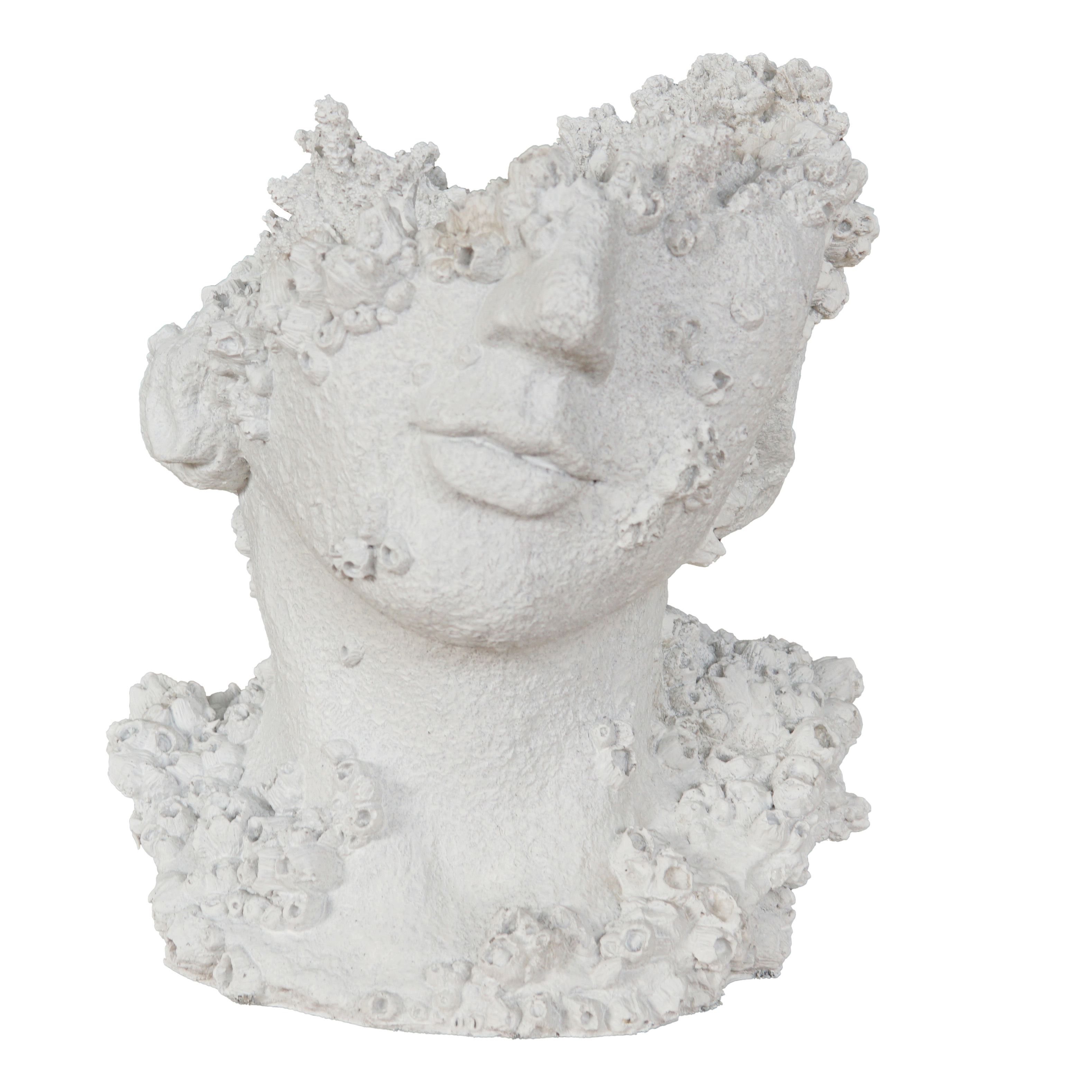 Artistic Coral-Texture Bust