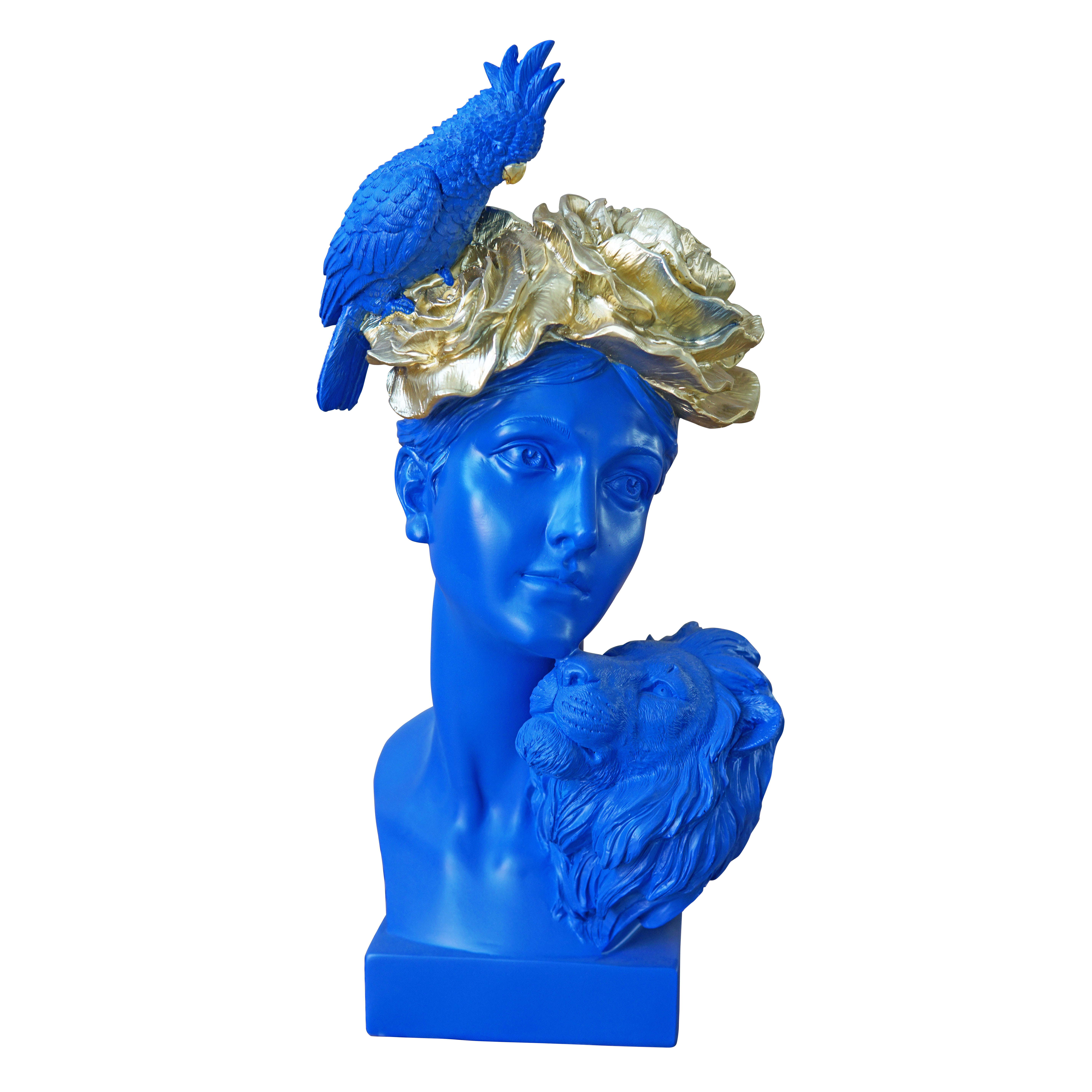 Eclectic Blue Bust